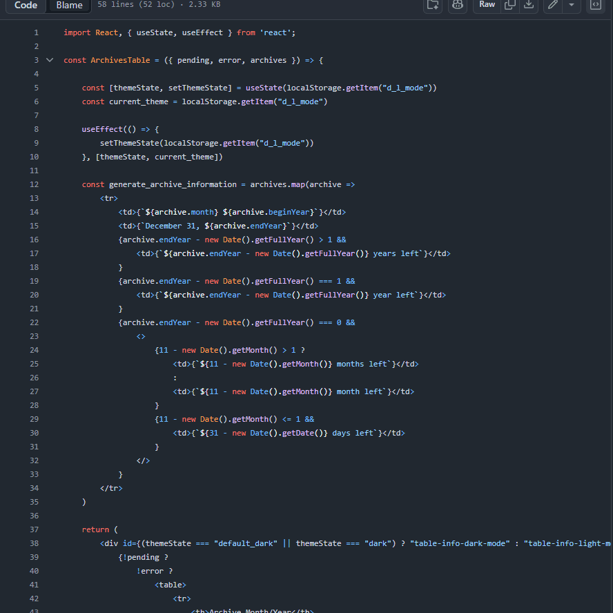 Early personal website code created by Ruben Arevalo while learning web development